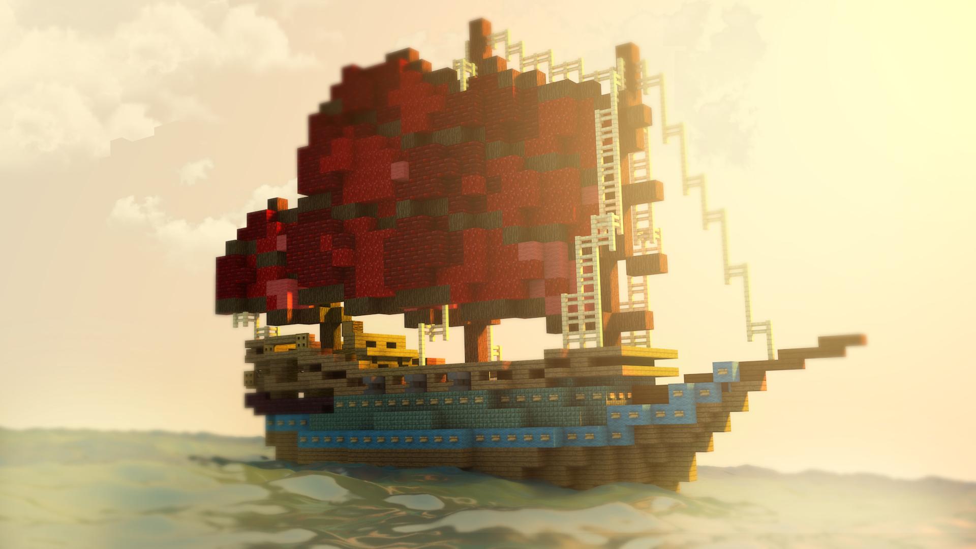Minecraft Akira Rakani Ship