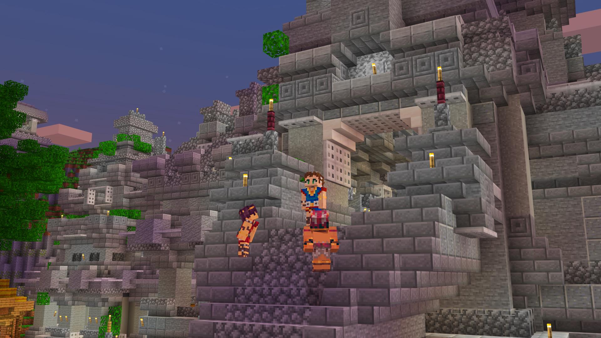 Minecraft Jungle Animals Aztec Temple Screenshot