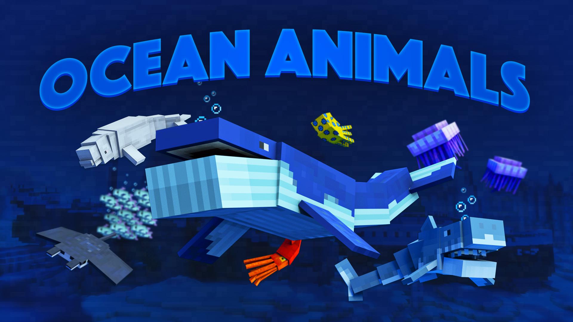 Minecraft Ocean Animals Thumbnail