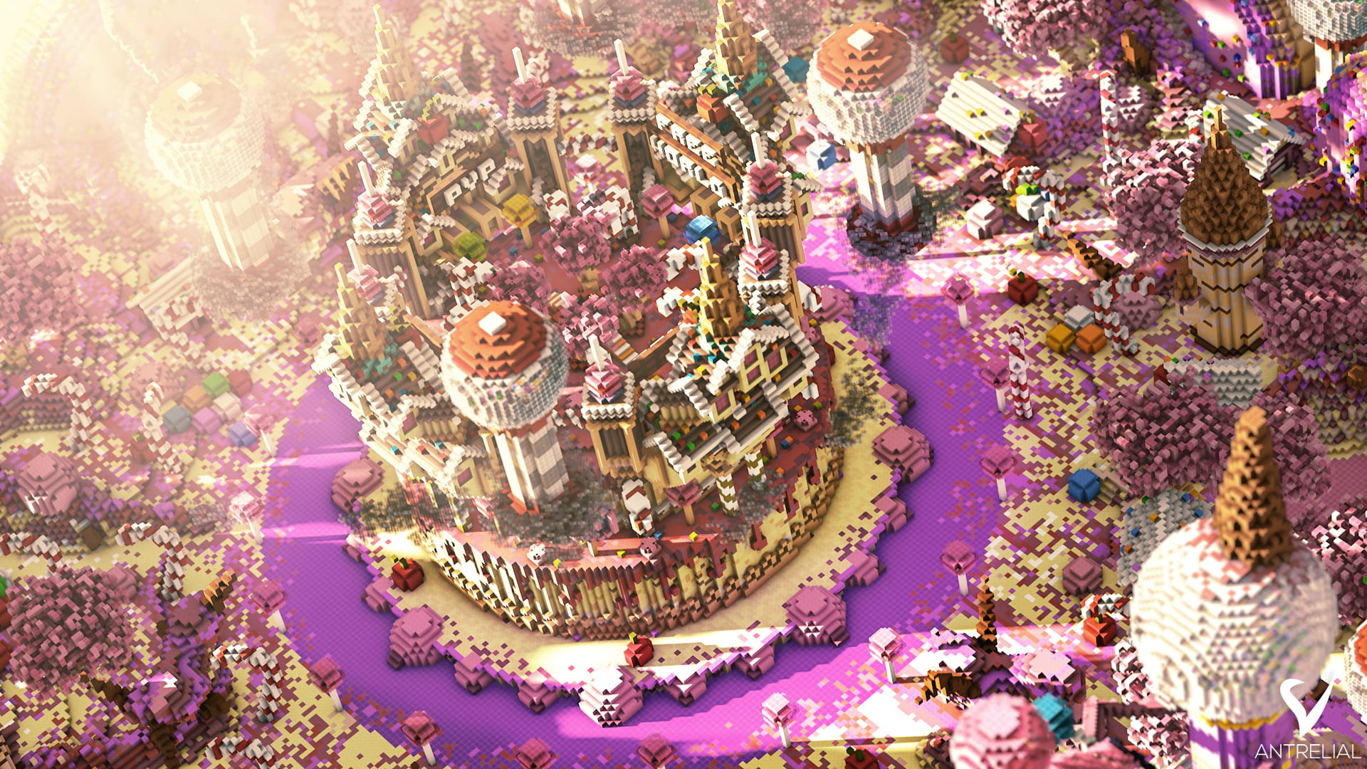 Minecraft Candyland Bubblegum