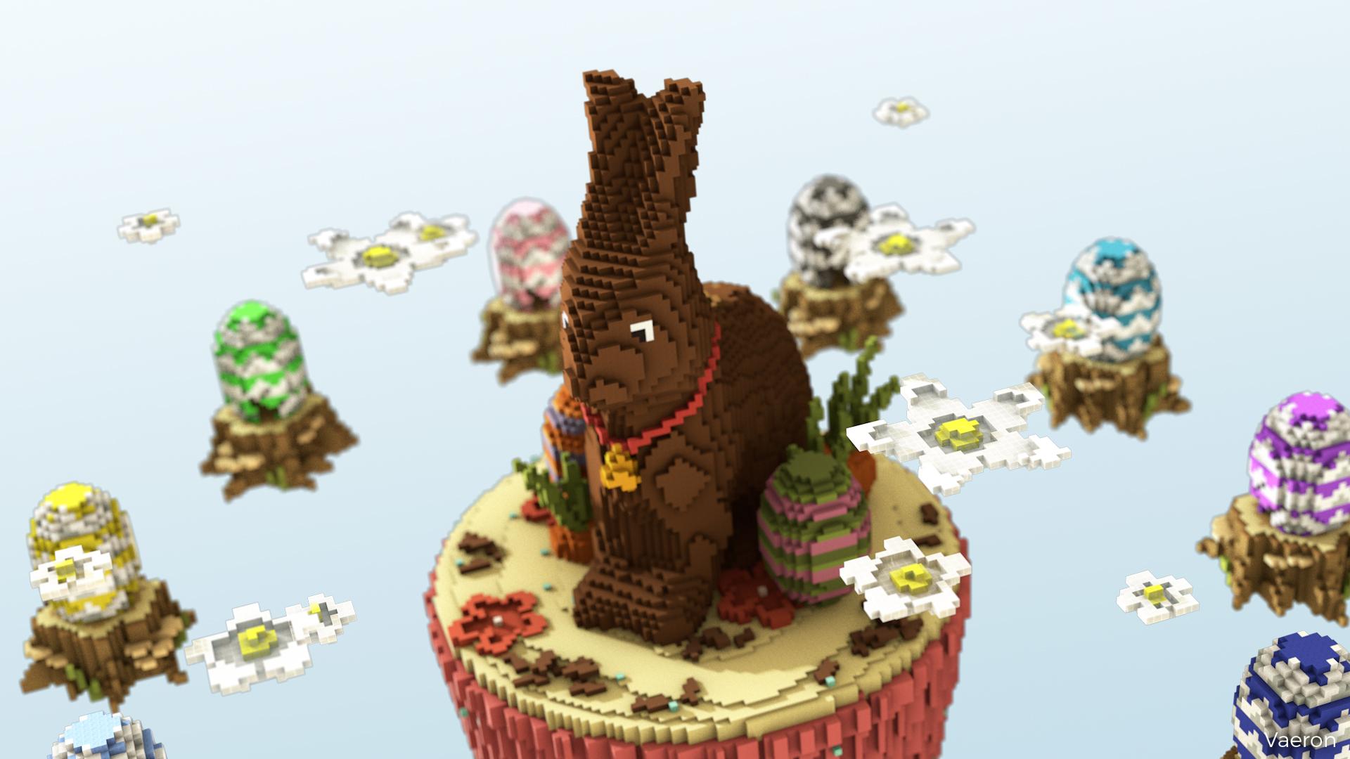 Minecraft Money Wars Easter Bunny