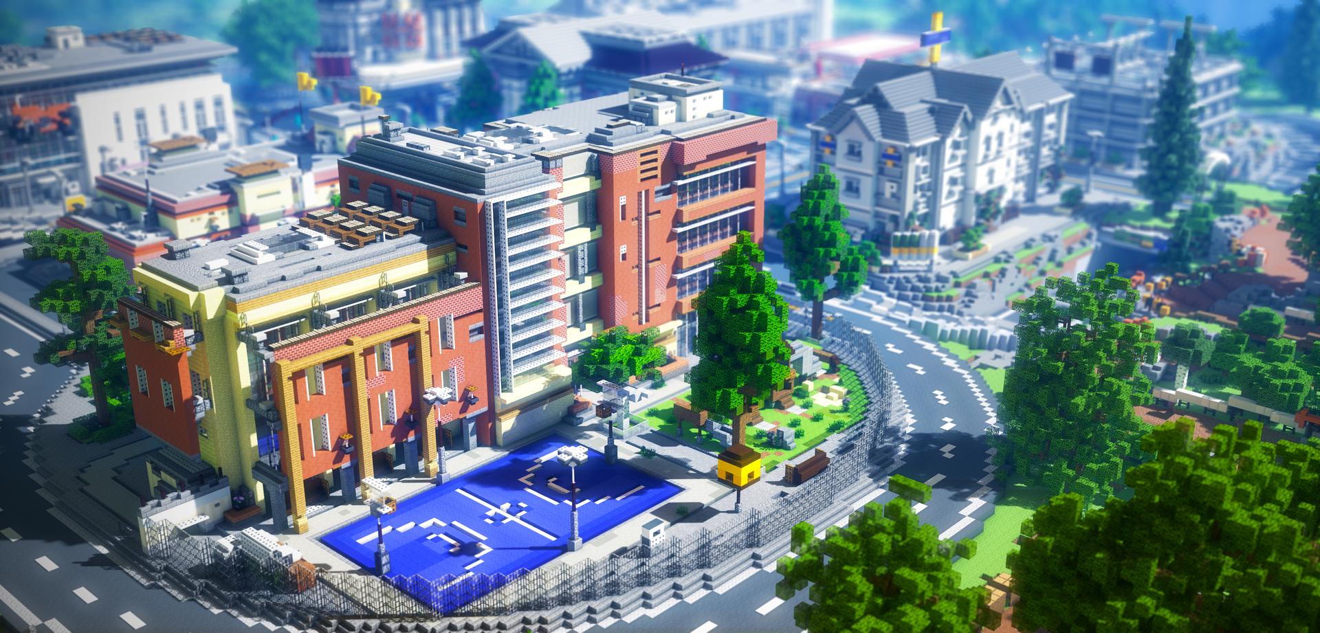 Minecraft Motorbikes School