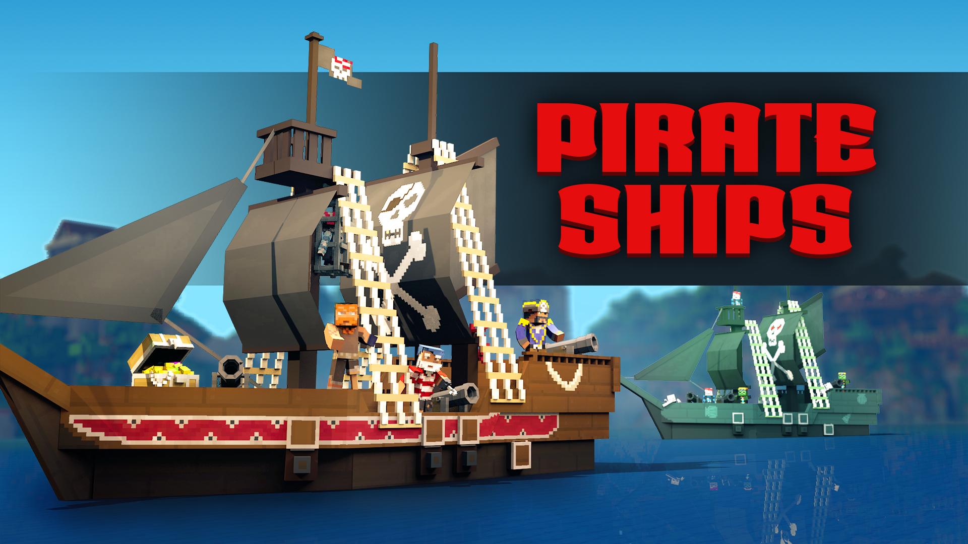 Minecraft Pirate Ships Thumbnail