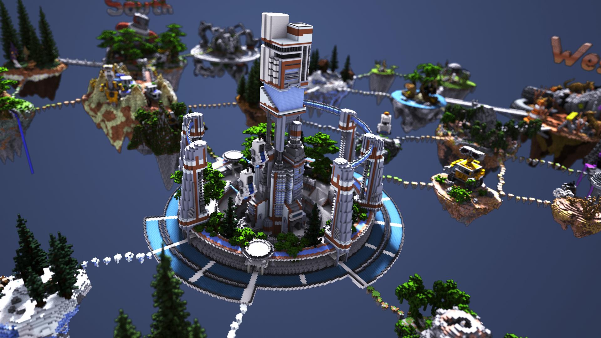 Minecraft Skybounds Robots Spawn