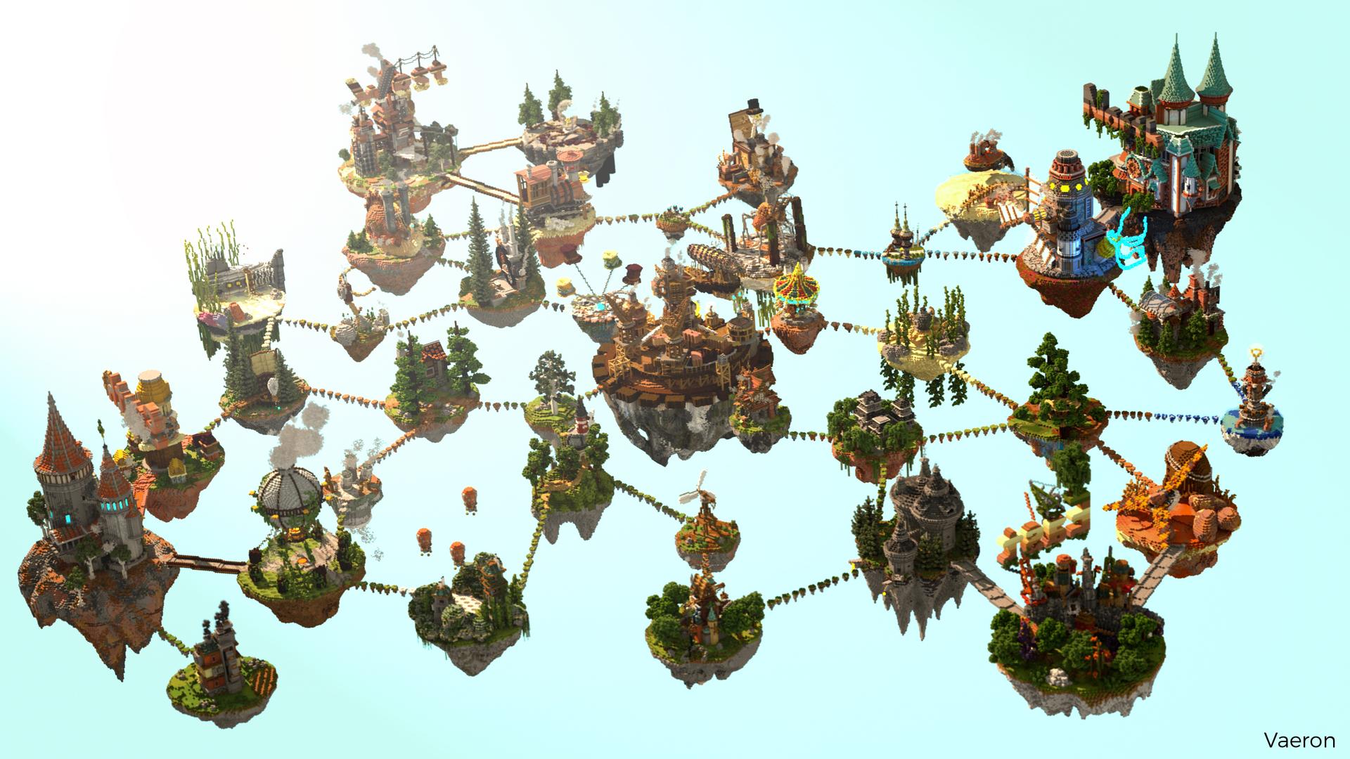 Minecraft Skybounds Steampunk Thumbnail