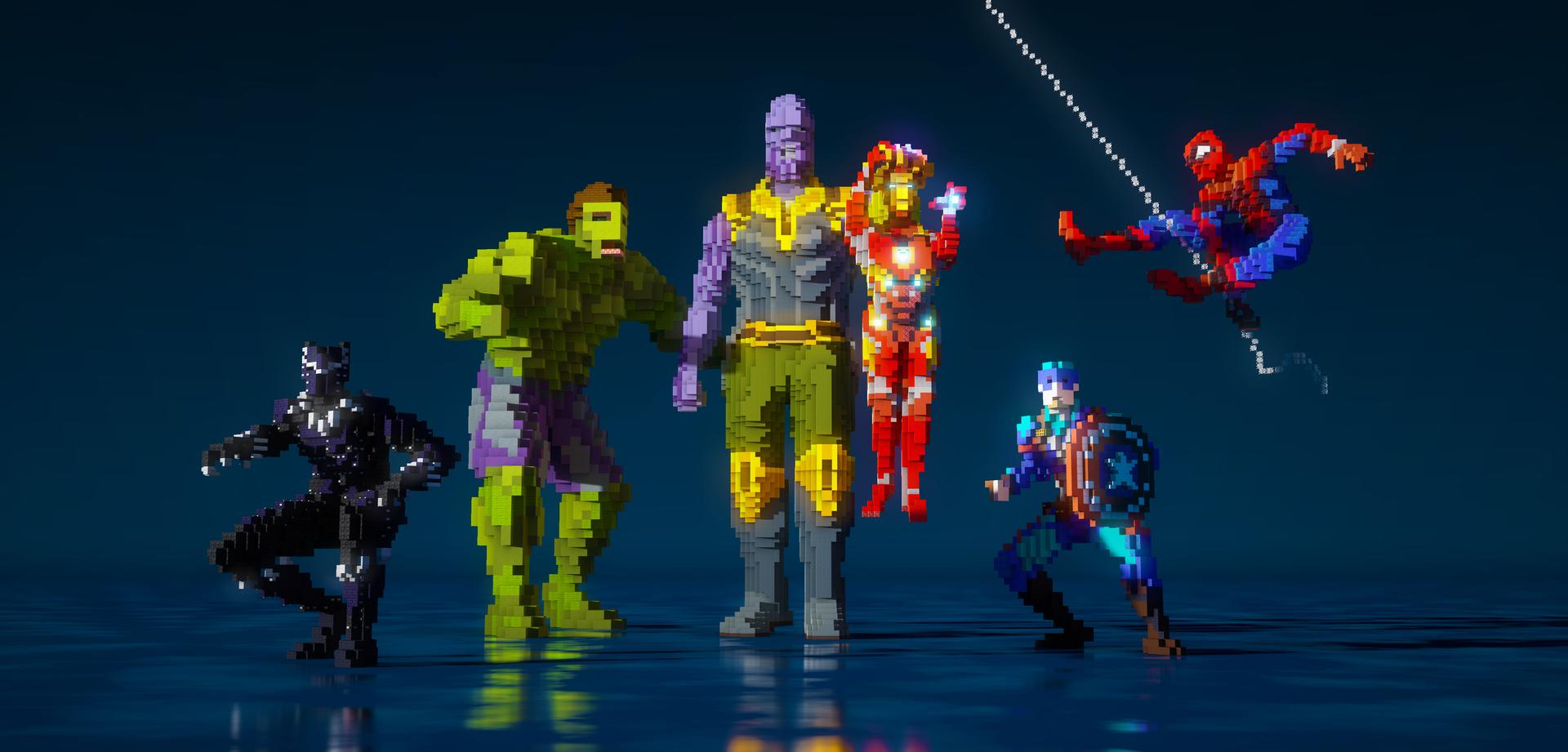 Minecraft All Superheroes